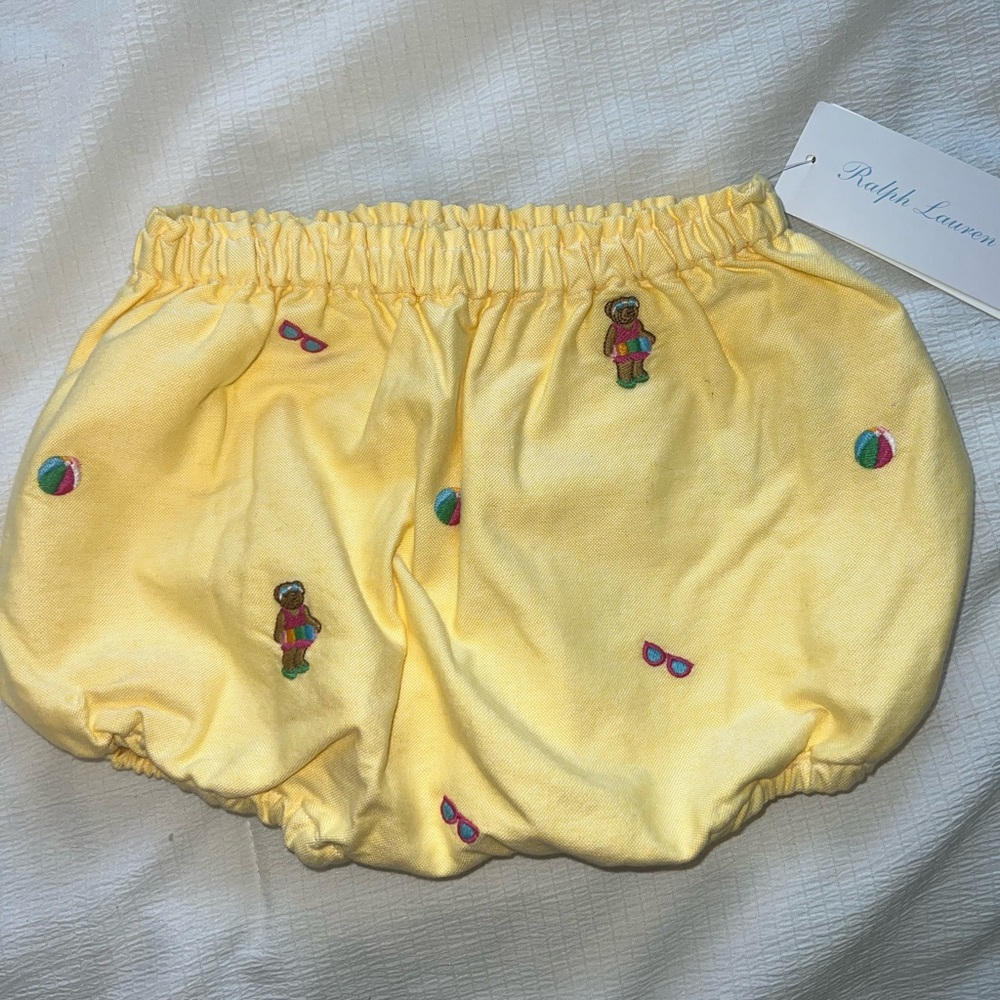 Polo baby shorts